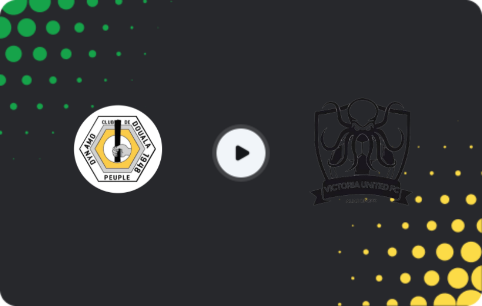 Where to watch Dynamo de Douala — Victoria United, Elite One, 15.07.2025