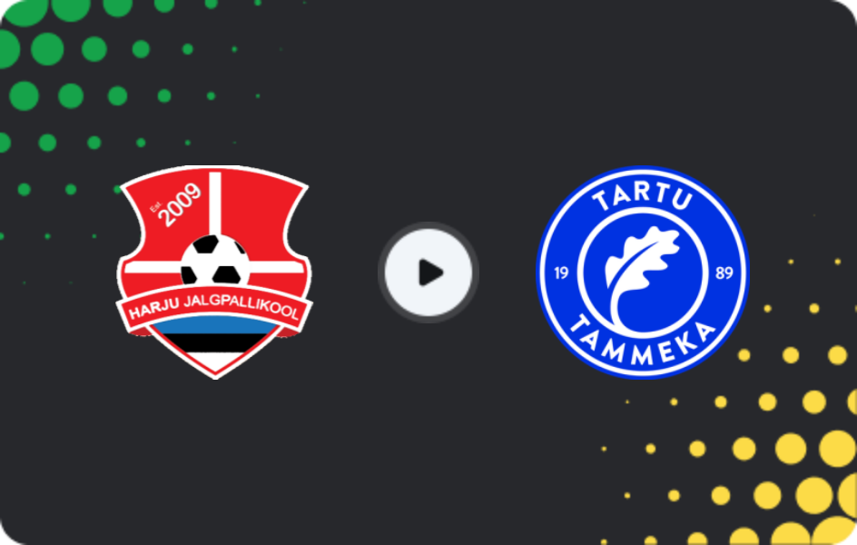 Where to watch Laagri — Tammeka, Meistriliiga, 22.10.2025