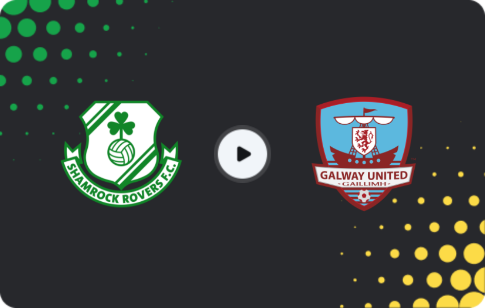 Where to watch Shamrock Rovers — Galway United, Premier Division, 29.10.2025