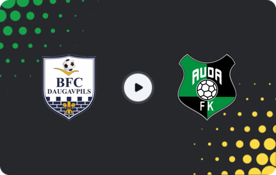 Where to watch Daugavpils — Auda, Virsliga, 05.10.2025