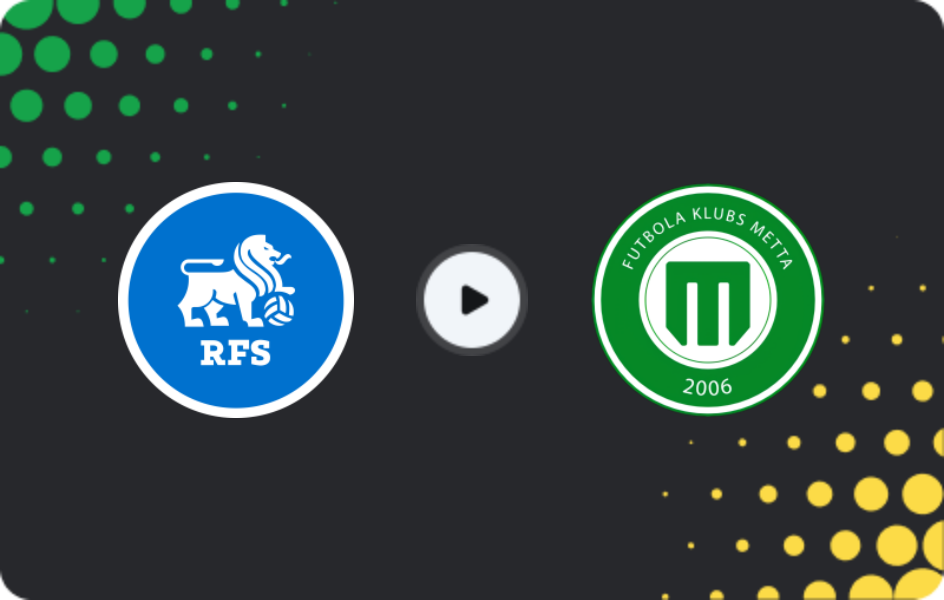 Where to watch RFS — Metta/LU, Virsliga, 05.10.2025