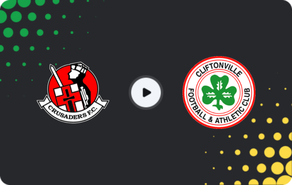 Where to watch Crusaders FC — Cliftonville FC, Premiership, 09.12.2025