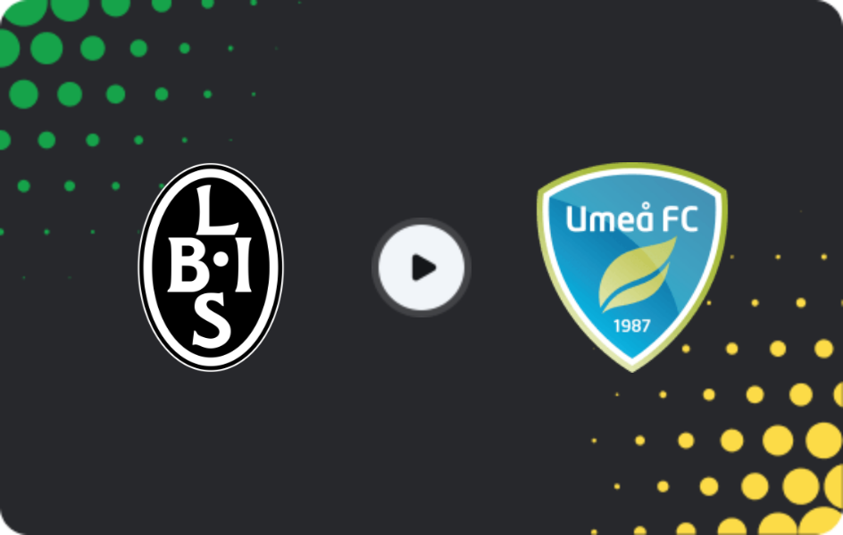 Where to watch Landskrona BoIS — Umeå FC, Superettan, 19.10.2025