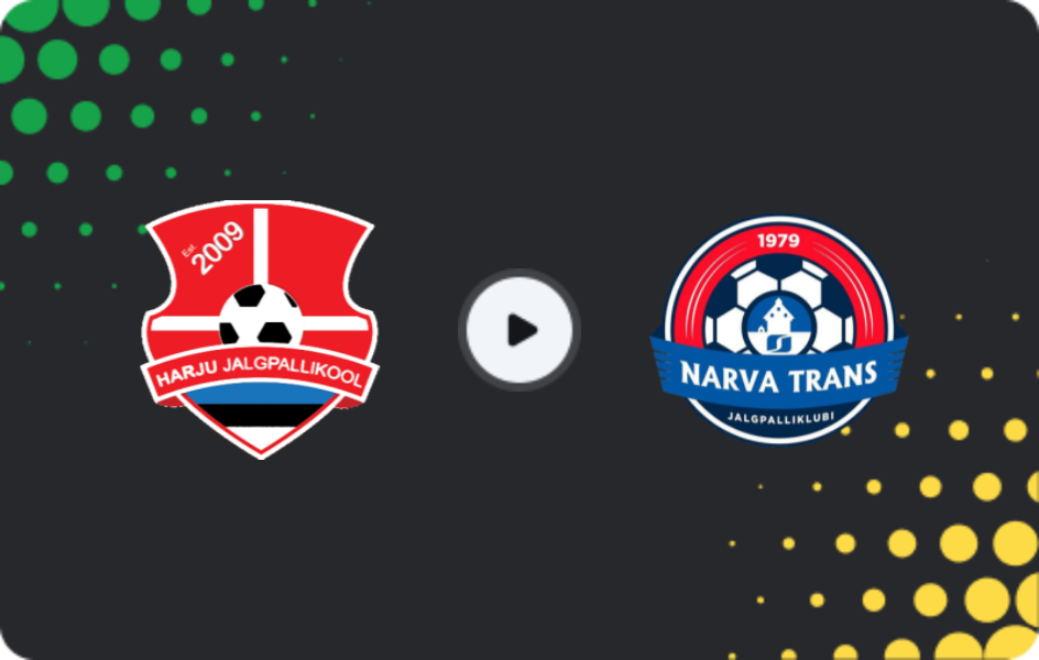 Where to watch Laagri — Trans Narva, Meistriliiga, 25.10.2025