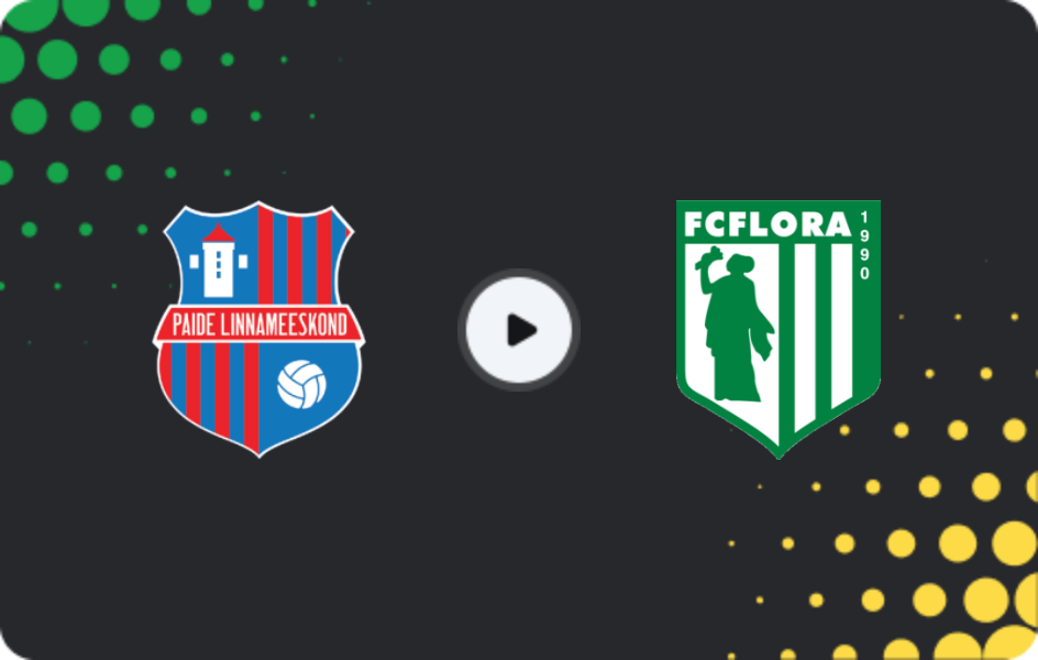 Where to watch Paide — Flora Tallinn, Meistriliiga, 26.10.2025