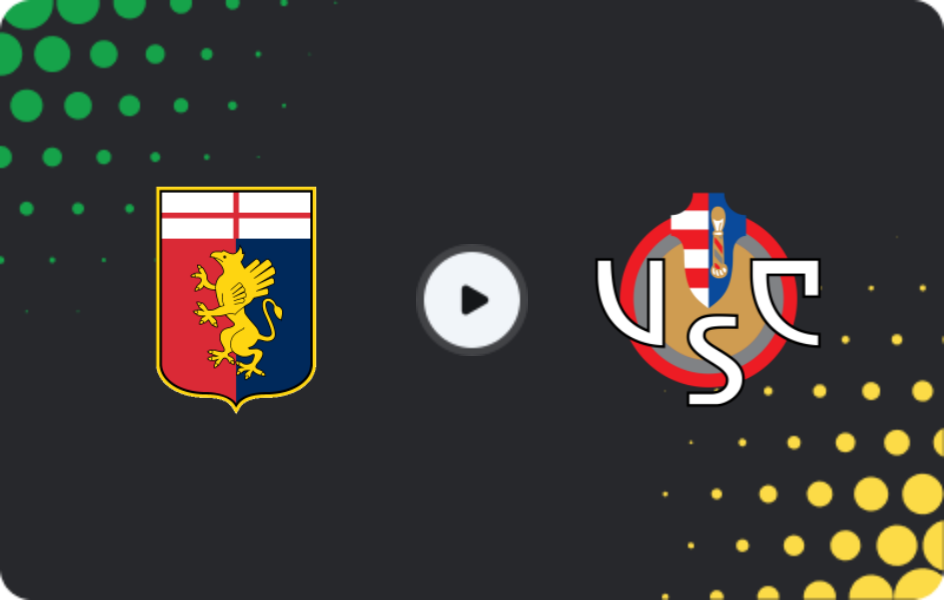 Where to watch Genoa — Cremonese, Serie A, 29.10.2025