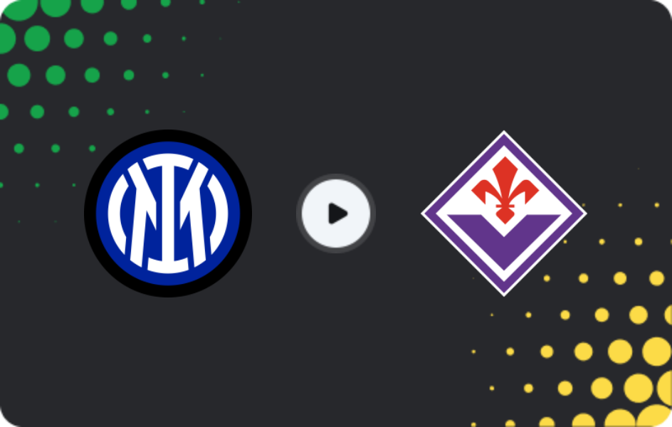 Where to watch Inter — Fiorentina, Serie A, 29.10.2025