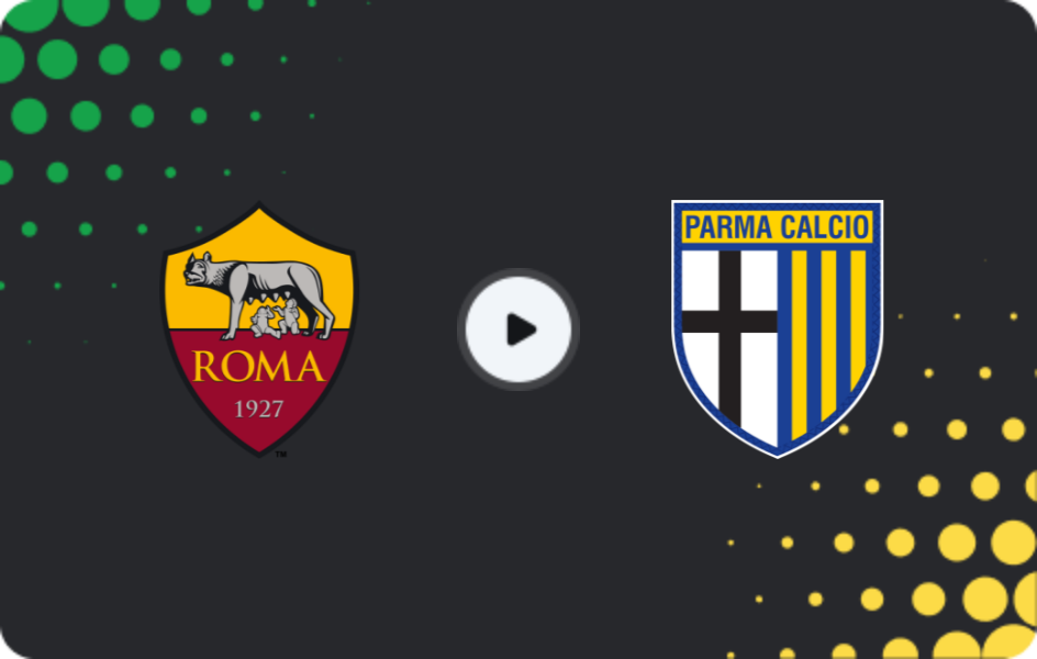 Where to watch Roma — Parma, Serie A, 29.10.2025