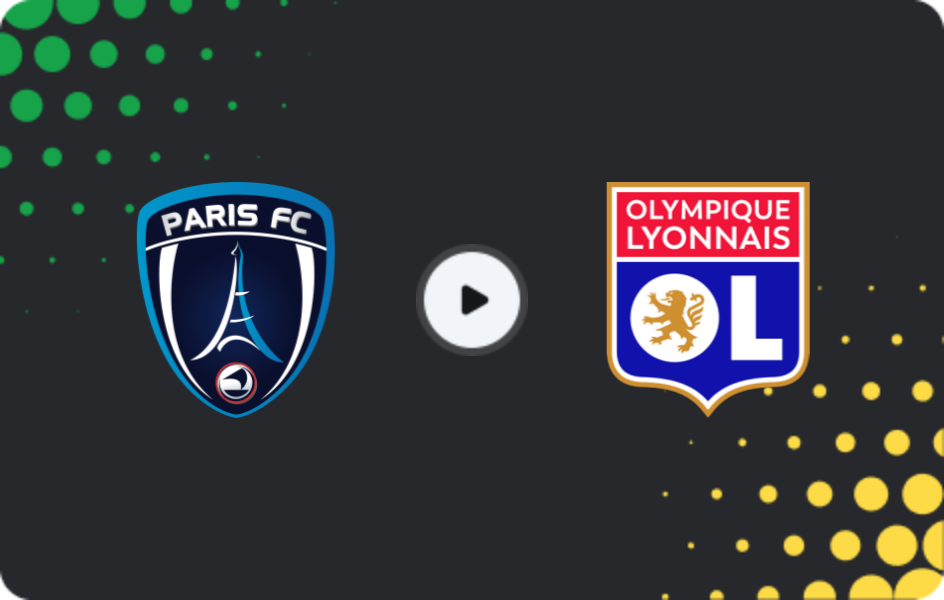 Where to watch Paris FC — Lyon, Ligue 1, 29.10.2025