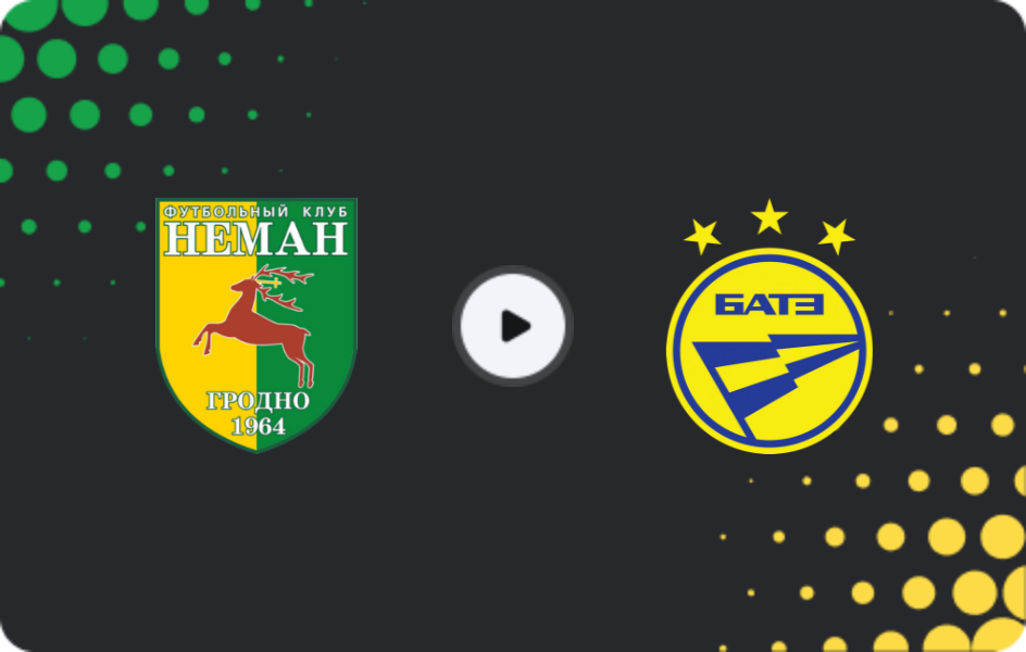 Where to watch Neman Grodno — BATE, Premier League, 02.11.2025