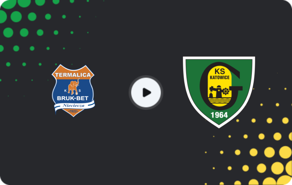 Where to watch Nieciecza — GKS Katowice, Ekstraklasa, 31.10.2025