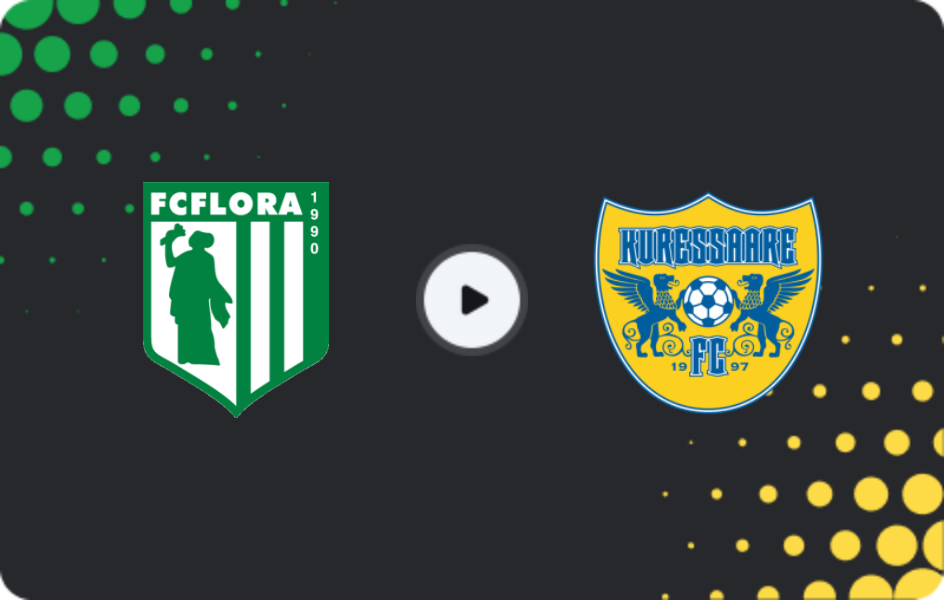 Where to watch Flora Tallinn — Kuressaare, Meistriliiga, 01.11.2025