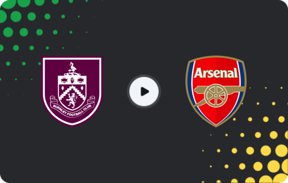 Where to watch Burnley — Arsenal, Premier League, 01.11.2025