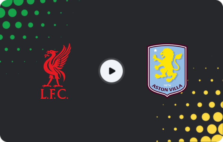 Where to watch Liverpool — Aston Villa, Premier League, 01.11.2025