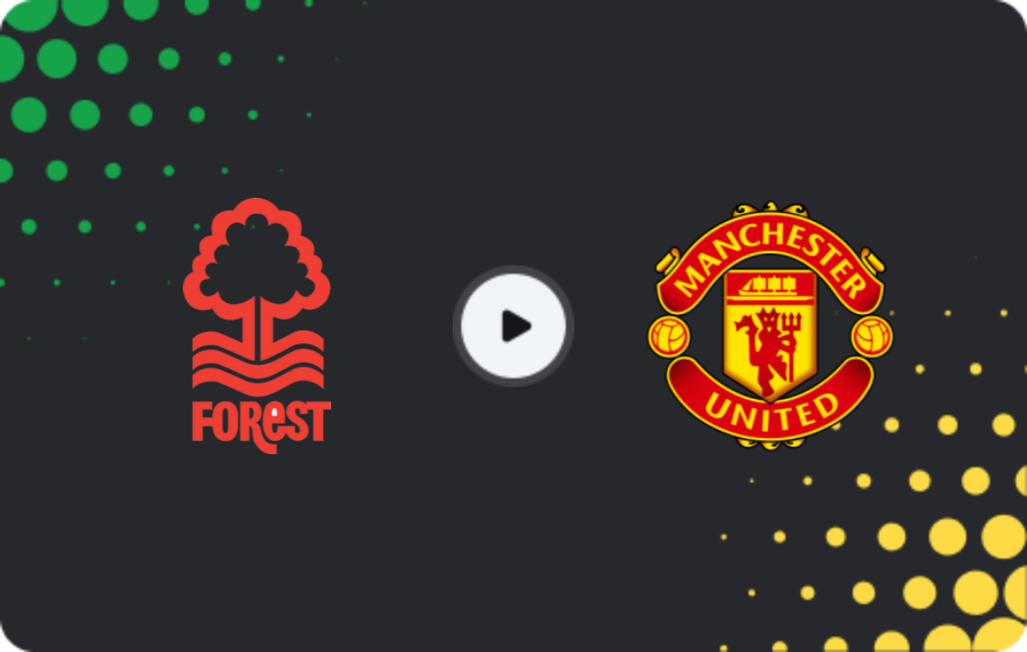 Where to watch Nottingham Forest — Manchester United, Premier League, 01.11.2025