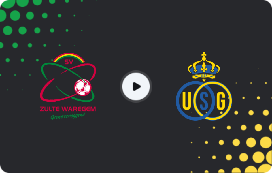 Where to watch Zulte Waregem — Union Saint-Gilloise, Jupiler Pro League, 01.11.2025