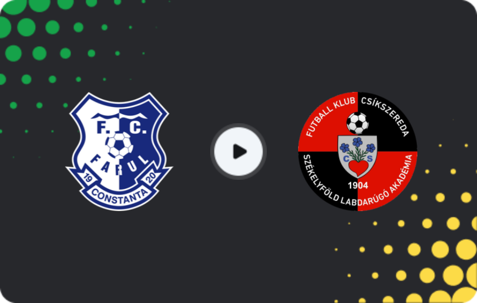 Where to watch Farul Constanta — Csikszereda, Liga I, 03.11.2025