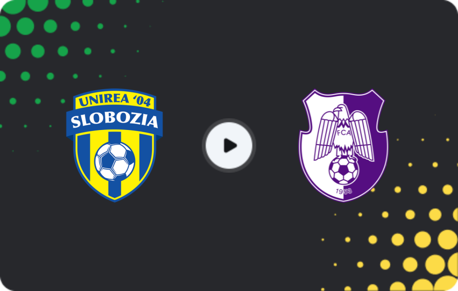 Where to watch Unirea Slobozia — Arges Pitesti, Liga I, 01.11.2025
