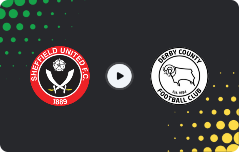 Where to watch Sheffield United — Derby County, Championship, 01.11.2025