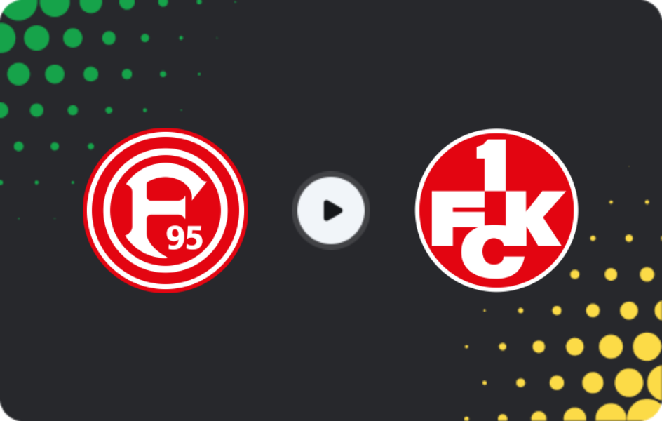 Where to watch Fortuna Düsseldorf — Kaiserslautern, 2. Bundesliga, 02.11.2025