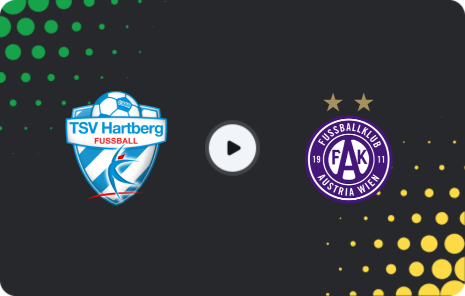 Where to watch TSV Hartberg — Austria Vienna, Bundesliga, 01.11.2025