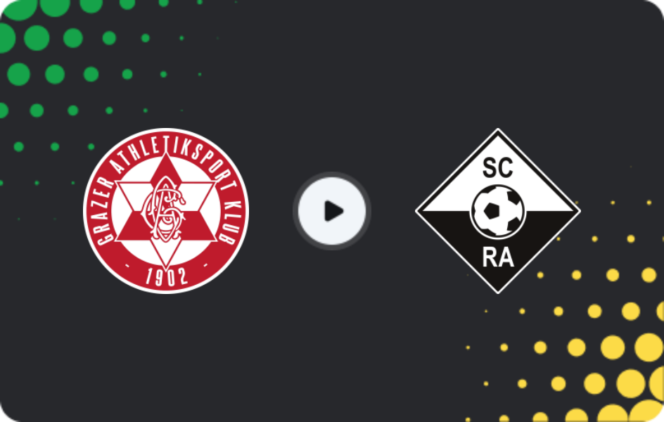 Where to watch Grazer AK — SCR Altach, Bundesliga, 01.11.2025