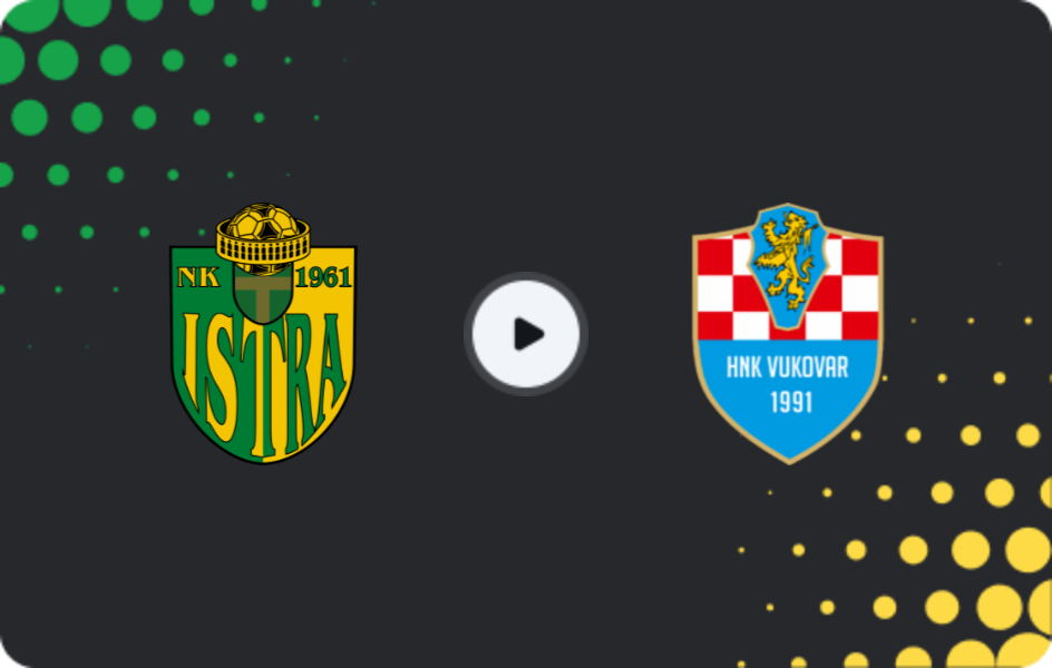Where to watch Istra 1961 — Vukovar, HNL, 01.11.2025