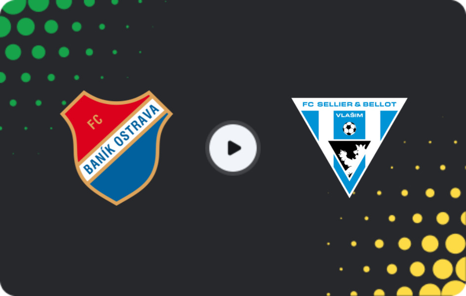 Where to watch Baník Ostrava II — Vlašim, FNL, 02.11.2025