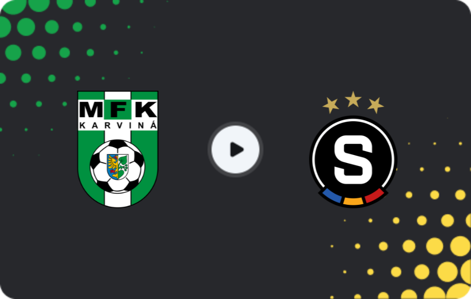 Where to watch Karviná — Sparta Praha, First Liga, 02.11.2025
