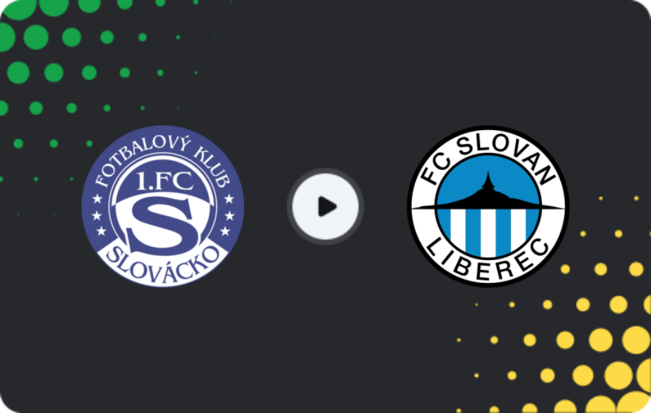 Where to watch Slovácko — Slovan Liberec, First Liga, 01.11.2025