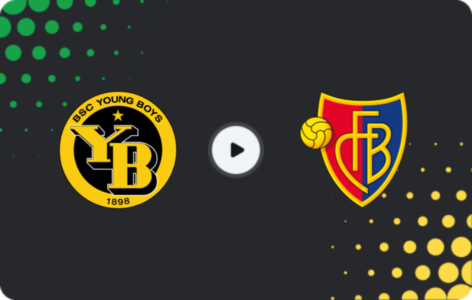 Where to watch Young Boys — Basel, Super League, 02.11.2025