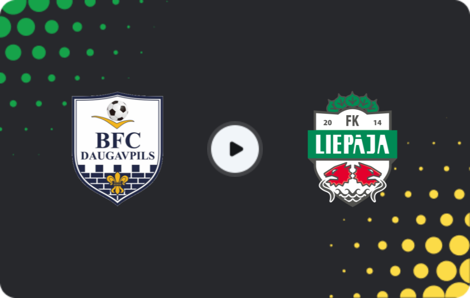 Where to watch Daugavpils — Liepaja, Virsliga, 02.11.2025