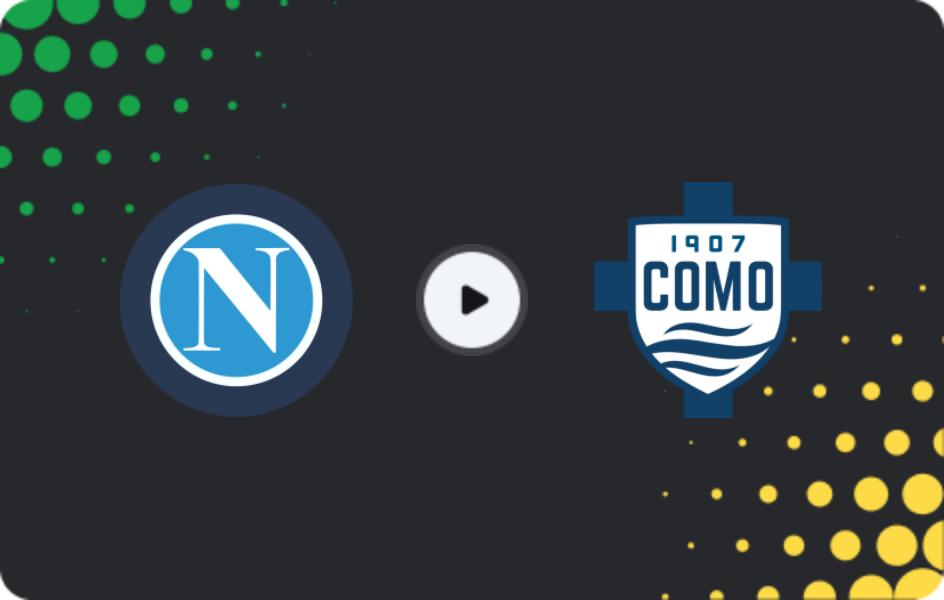 Where to watch Napoli — Como, Serie A, 01.11.2025
