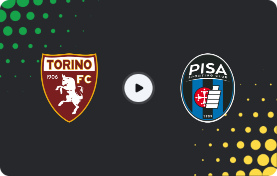Where to watch Torino — Pisa, Serie A, 02.11.2025