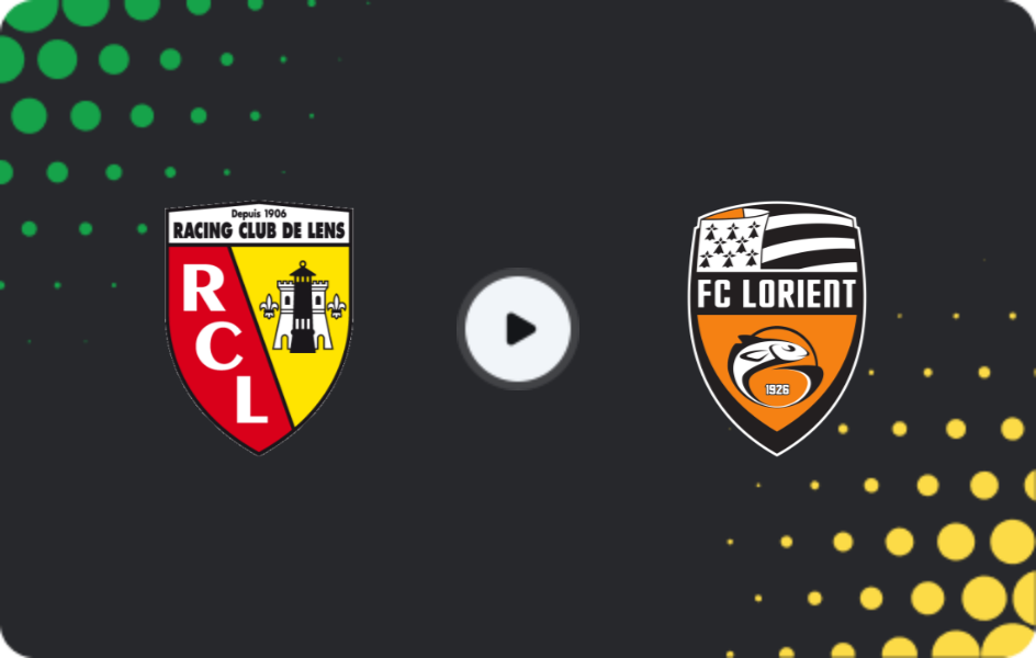 Where to watch Lens — Lorient, Ligue 1, 02.11.2025