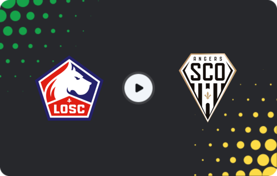 Where to watch Lille — Angers, Ligue 1, 02.11.2025
