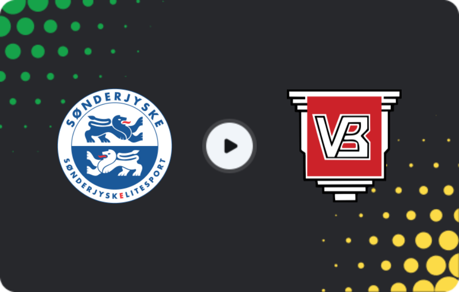 Where to watch Sonderjyske — Vejle, Superliga, 02.11.2025