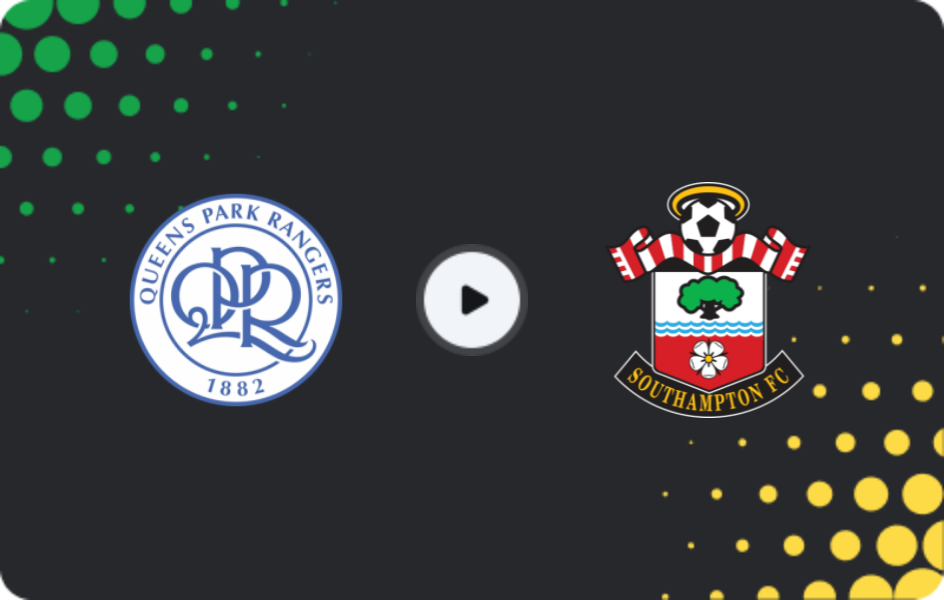 Where to watch QPR — Southampton, Championship, 05.11.2025