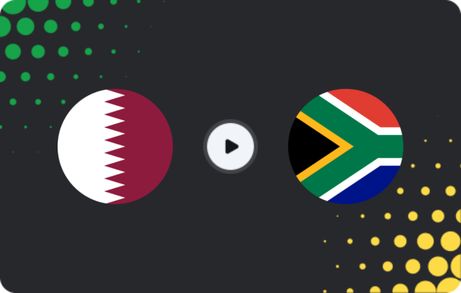 Where to watch Qatar U17 — South Africa U17, World Cup - U17, 06.11.2025