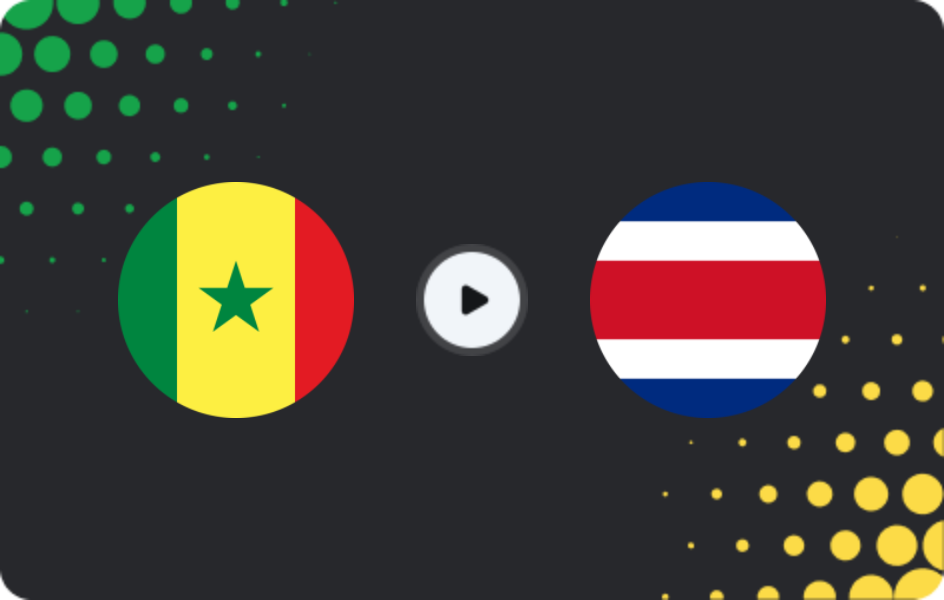Where to watch Senegal U17 — Costa Rica U17, World Cup - U17, 06.11.2025