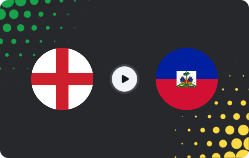 Where to watch England U17 — Haiti U17, World Cup - U17, 07.11.2025