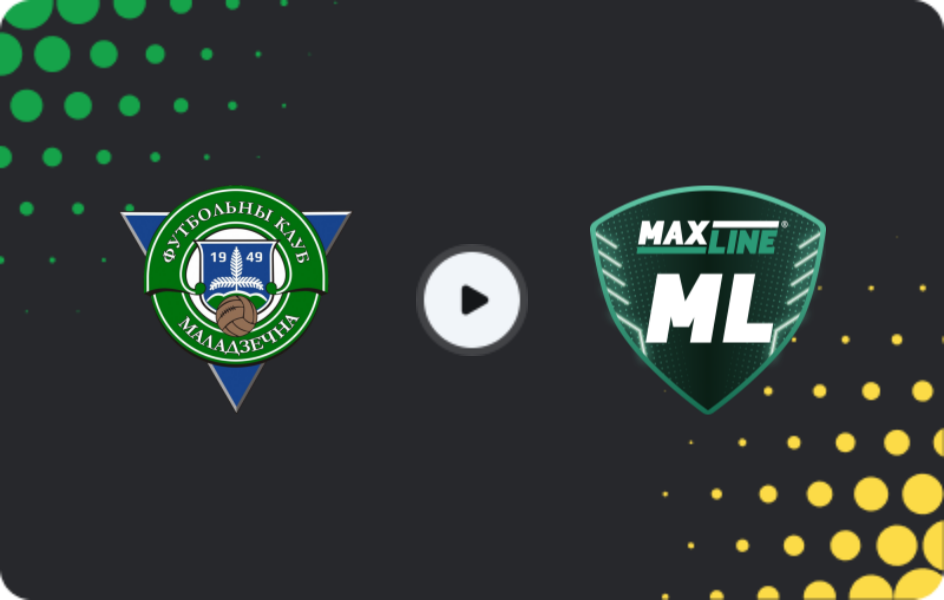 Where to watch Molodechno — Maxline Vitebsk, Premier League, 07.11.2025