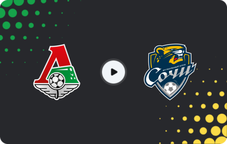 Where to watch Lokomotiv Moskva U19 — Sochi U19, Youth Championship, 07.11.2025