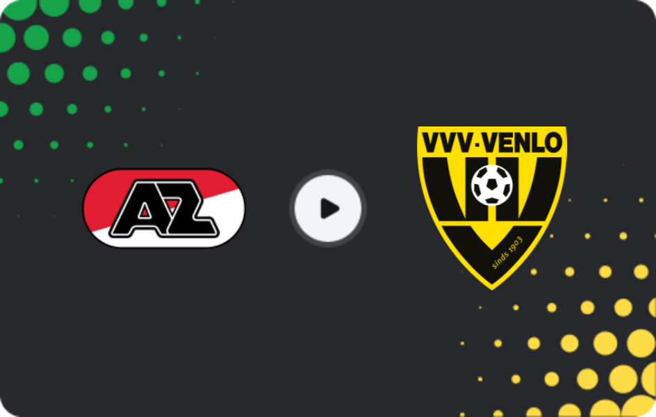 Where to watch Jong AZ — VVV Venlo, Eerste Divisie, 07.11.2025