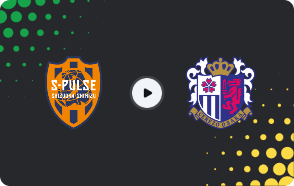 Where to watch Shimizu S-pulse — Cerezo Osaka, J1 League, 09.11.2025