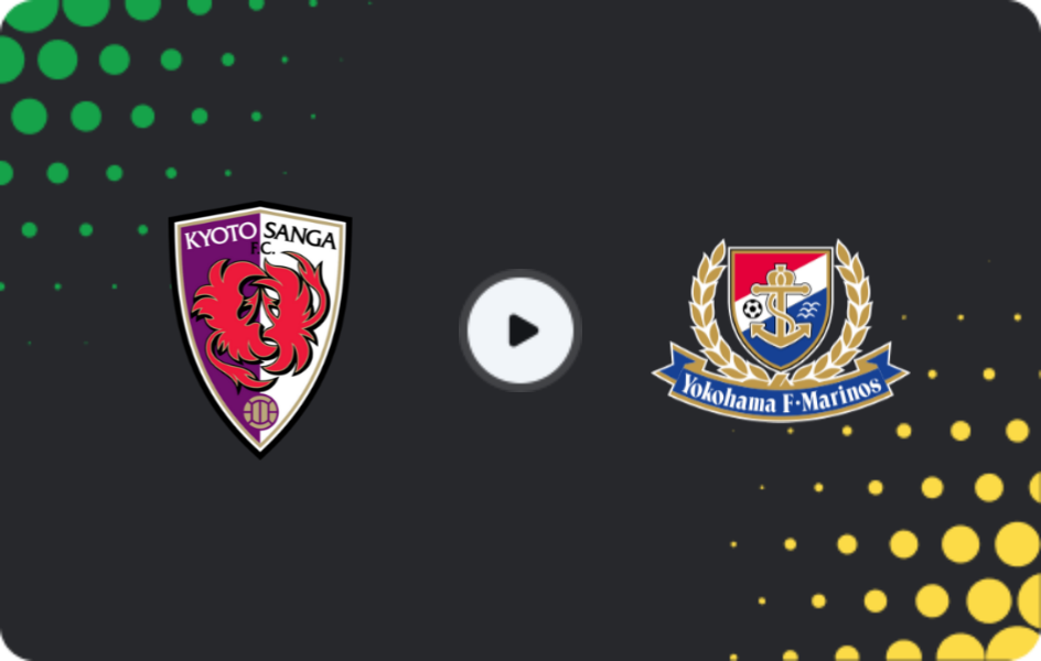 Where to watch Kyoto Sanga — Yokohama F. Marinos, J1 League, 09.11.2025