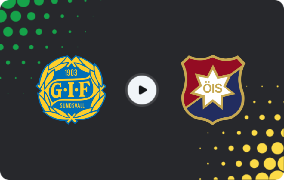 Where to watch GIF Sundsvall — Orgryte IS, Superettan, 08.11.2025