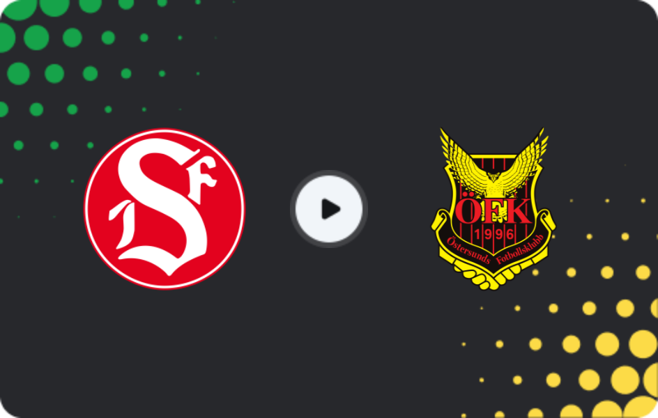 Where to watch Sandviken — Ostersunds FK, Superettan, 08.11.2025