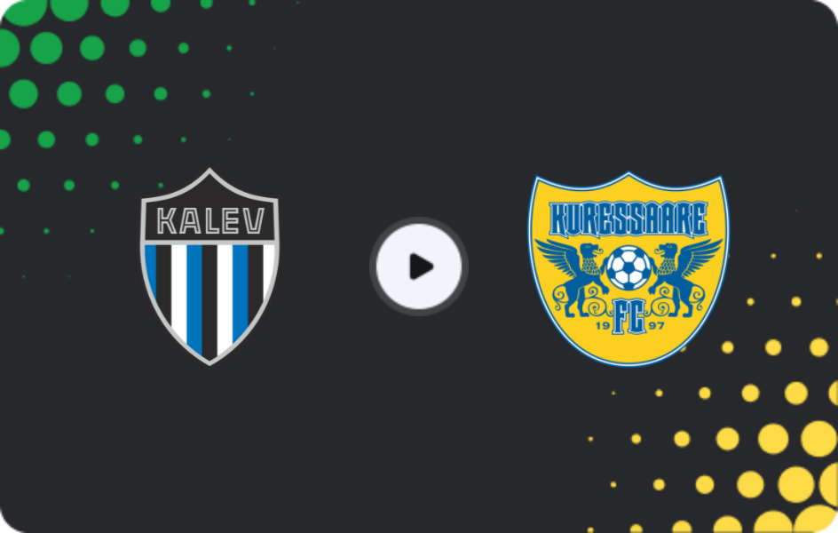 Where to watch Tallinna Kalev — Kuressaare, Meistriliiga, 08.11.2025