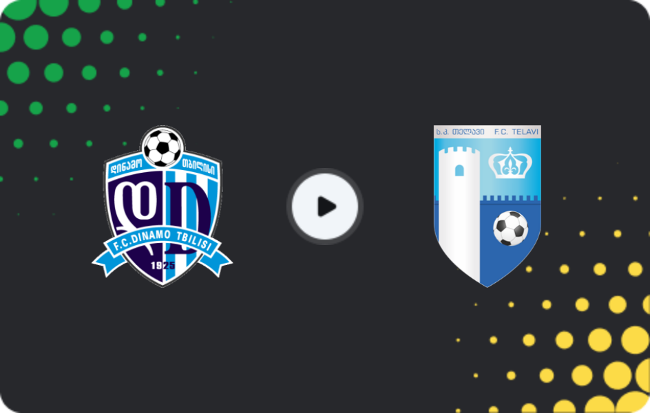 Where to watch Dinamo Tbilisi — Telavi, Erovnuli Liga, 02.11.2025